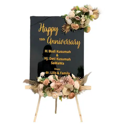 Papan Bunga Akrilik Jagakarsa